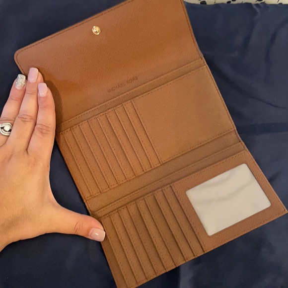 Michael Kors Chocolate Brown Wallet - Picture 2 of 3